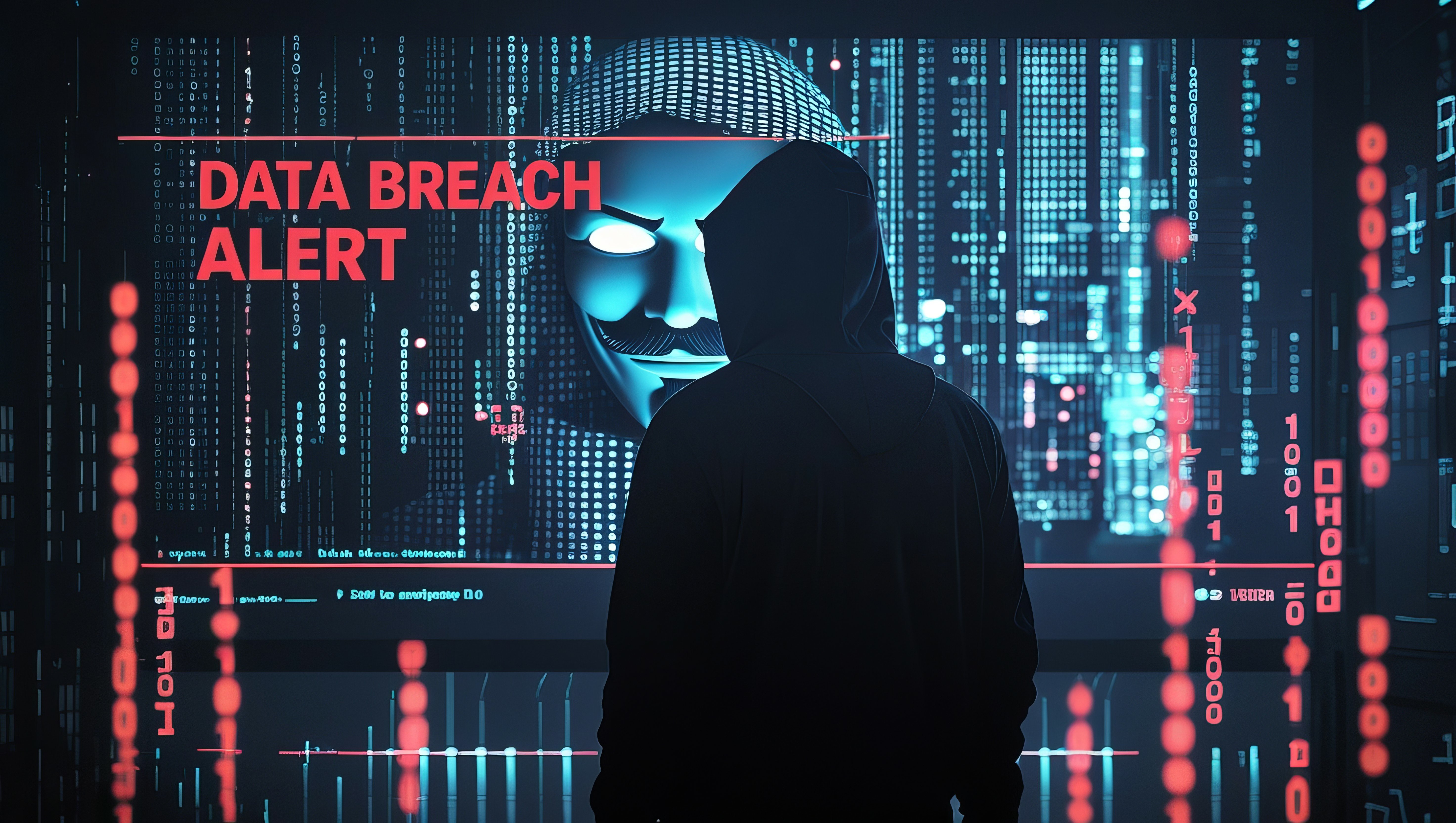 Employee using unauthorised cloud applications and devices, illustrating the risks of shadow IT.