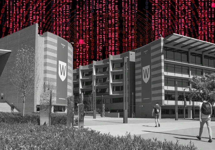 western Sydney university cyber attack