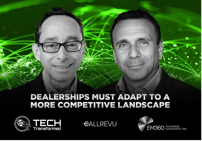 Automotive dealership staff using AI-driven call analytics on computers to improve customer engagement and reduce missed calls.&rdquo;