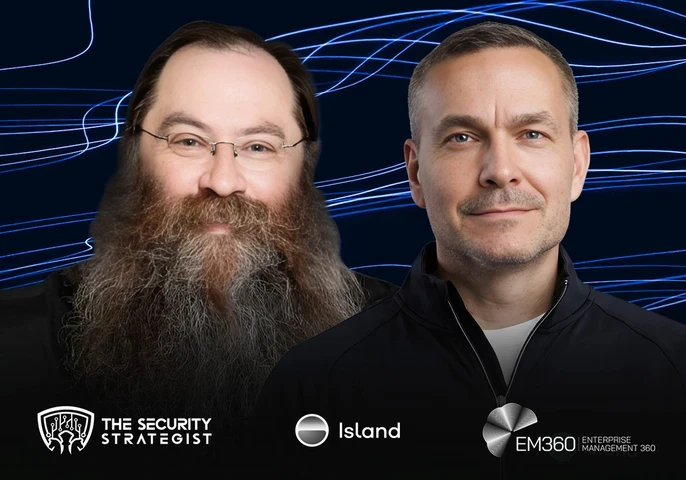 Podcast discussion between cybersecurity experts exploring how browser-based workflows, SaaS applications, and AI tools are reshaping enterprise data security and increasing exposure to sensitive information outside traditional controls.