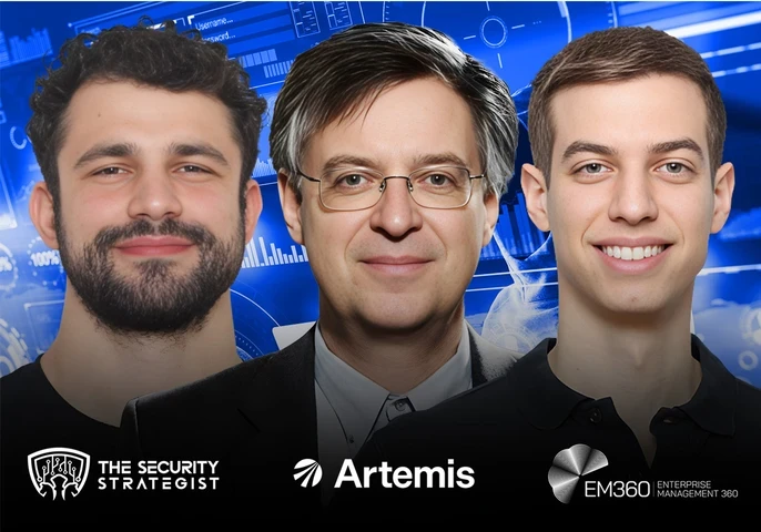Cybersecurity leaders Shachar Hirshberg and Dan Shiebler, co-founders of Artemis Security, discuss AI-driven cyber warfare, autonomous security systems, and the future of AI vs AI defence during an interview on the Security Strategist Podcast with Richard Stiennon.