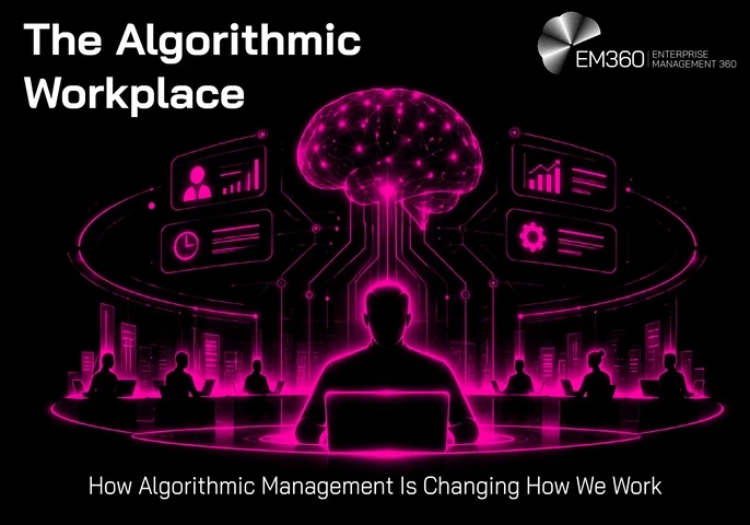 Cover image with the title "The Algorithmic Workplace"