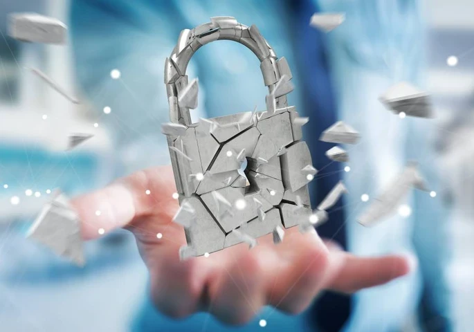 Cybersecurity breach warning representing the financial, operational, and reputational impact of compromised data.