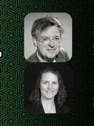 Profile pictures of Richard Stiennon and Meaghan McCluskey.