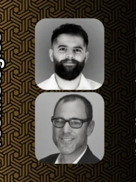 Profile pictures of Matt Harris, Head of Content at EM360 and Micah Singer, CEO at Kurmi Software