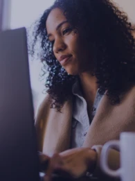 Professional woman on laptop