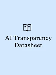 ai transparency datasheet