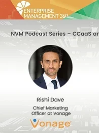 Profile pictures of Rishi Dave of Vonage and Jon Arnold, Principal at J Arnold & Associates