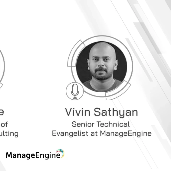 Profile pictures of Dr. Eric Cole and Vivin Sathyan