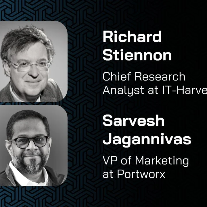 Profile pictures of Sarvesh Jagannivas and Richard Stiennon.