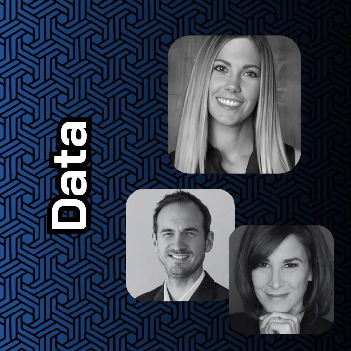 Profile pictures of Christina Stathopoulos, Jason Hardy and Deborah Leff