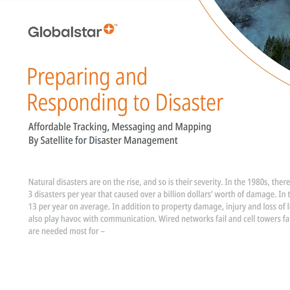 globalstar disaster management