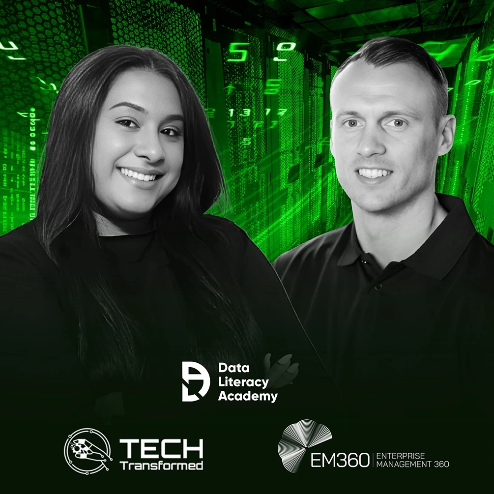 Em360tech's Trisha Pillay hosts Greg Freeman on why data and AI literacy matter