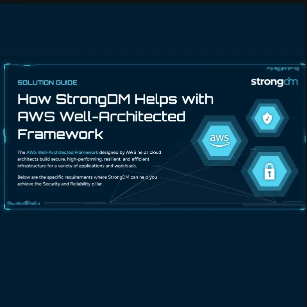 strongdm and aws