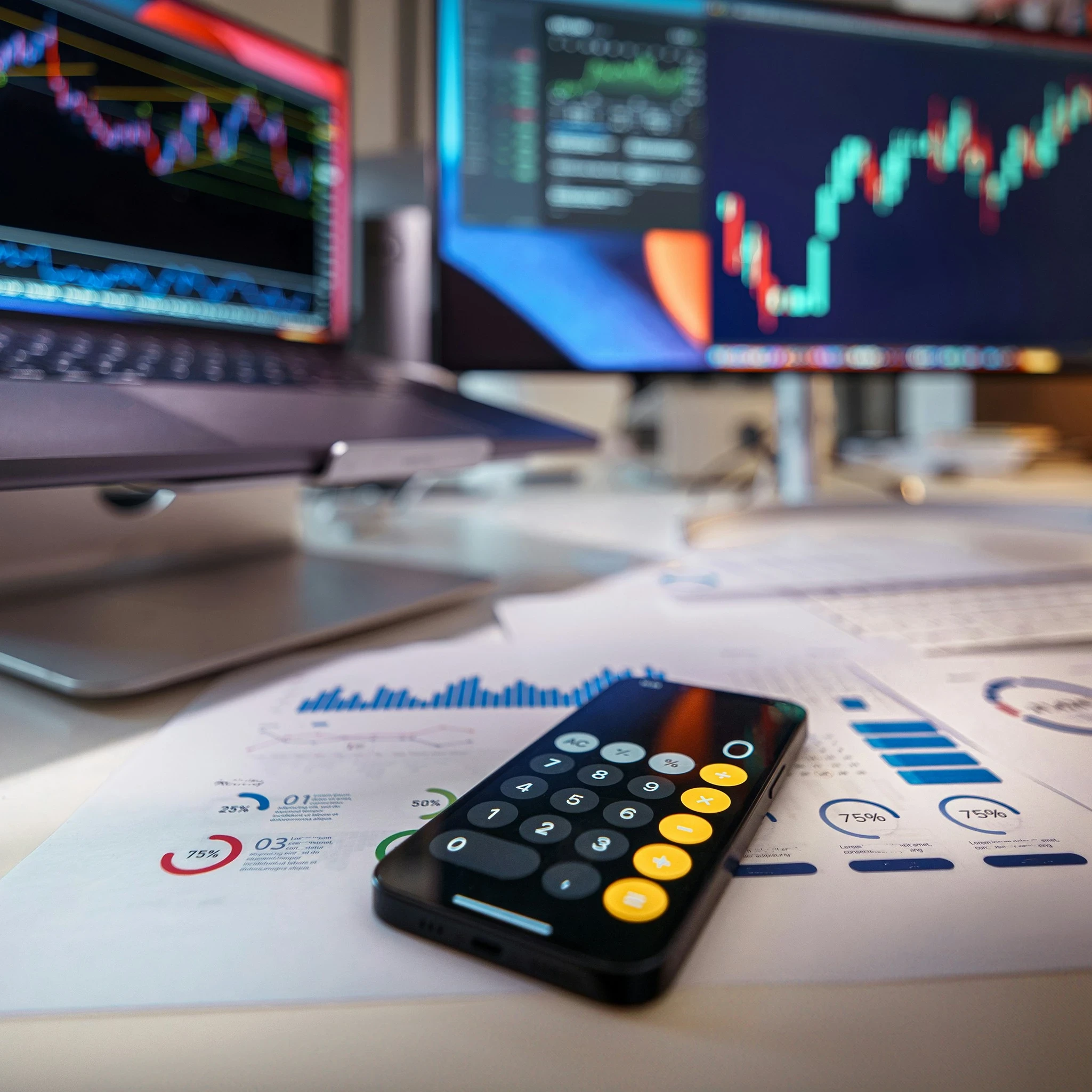 Banner image for article about AI in banking