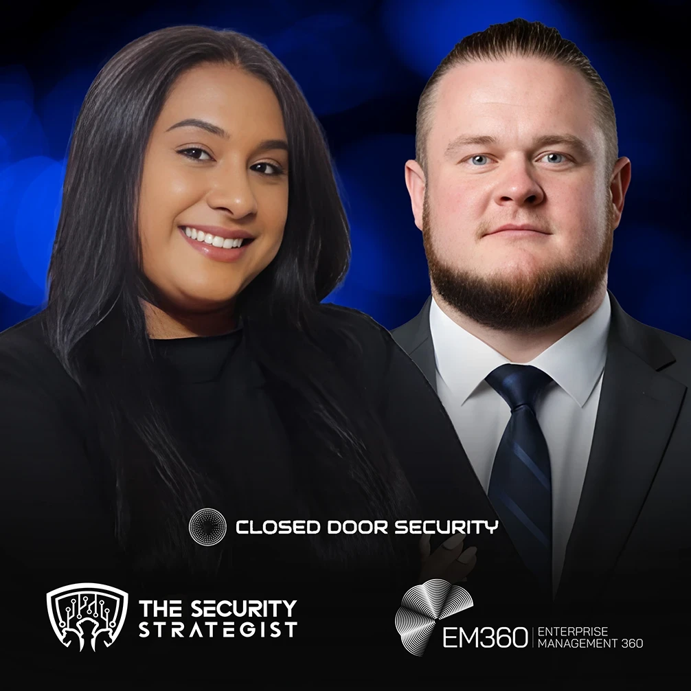 William Wright, Scotland’s first accredited hacker, discussing UK cybersecurity strategies on the Security Strategist Podcast with host Trisha Pillay