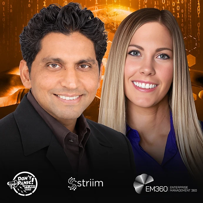In this episode of the Don't Panic! It's Just Data podcast, recorded live at Big Data LDN in the Y-Axis theatre in front of 200 people, host Christina Stathopoulos, Founder of Dare to Data, sat down for a fireside-style chat with Alok Pareek, Founder and EVP of Product Development at Striim. 